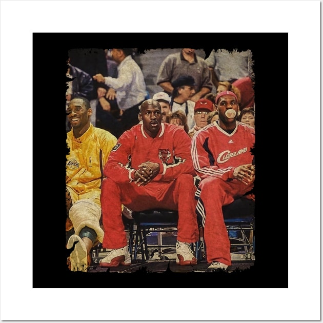 The MAMBA & The GOAT & The KING Wall Art by Wendyshopart